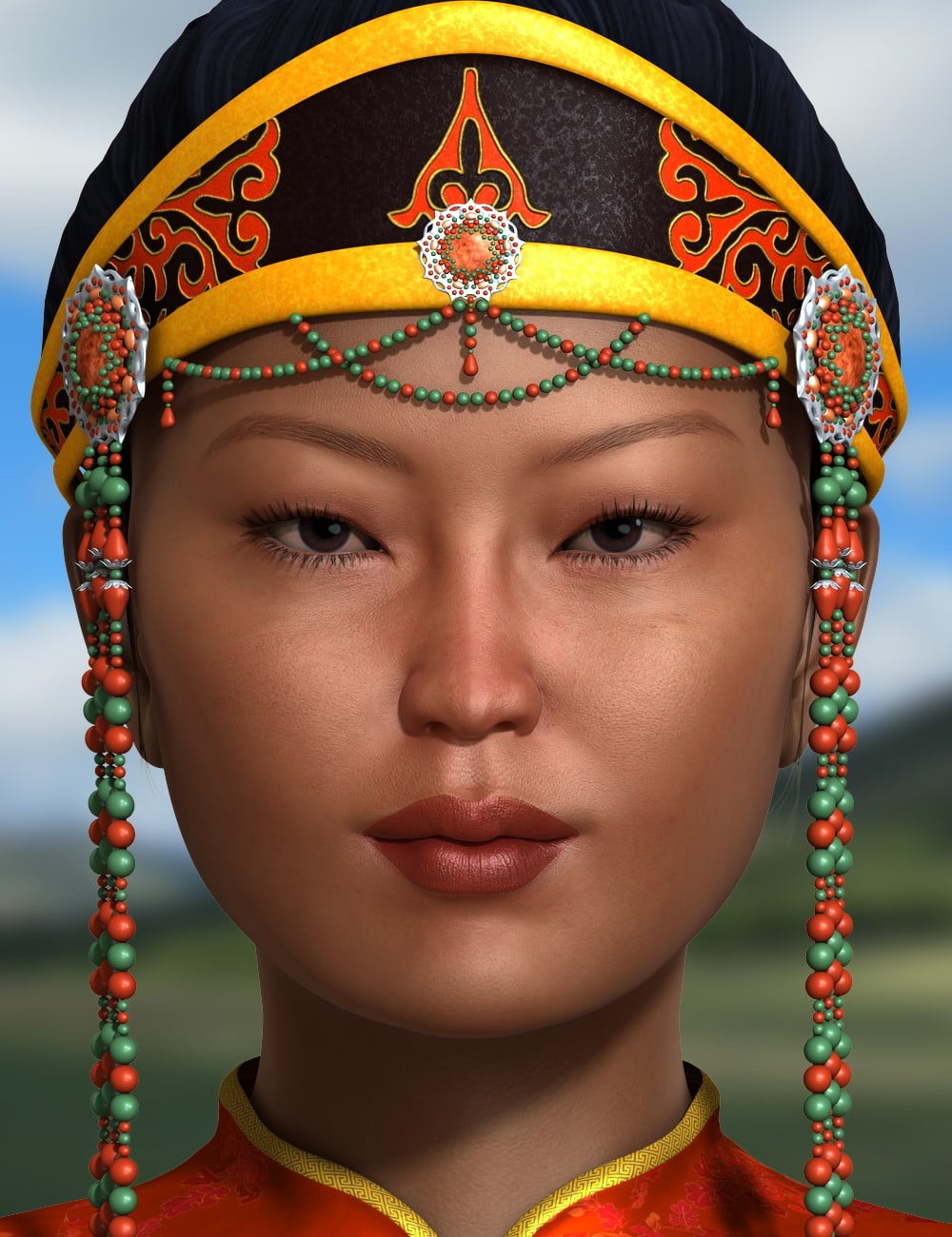 Mongolian Beauty – HD Faces and Morphs