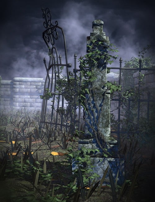 Weathered Gravestones