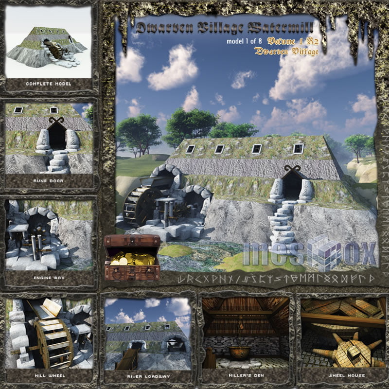 Dwarven Village Volume 1 R2