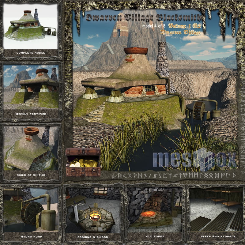 Dwarven Village Volume 1 R2