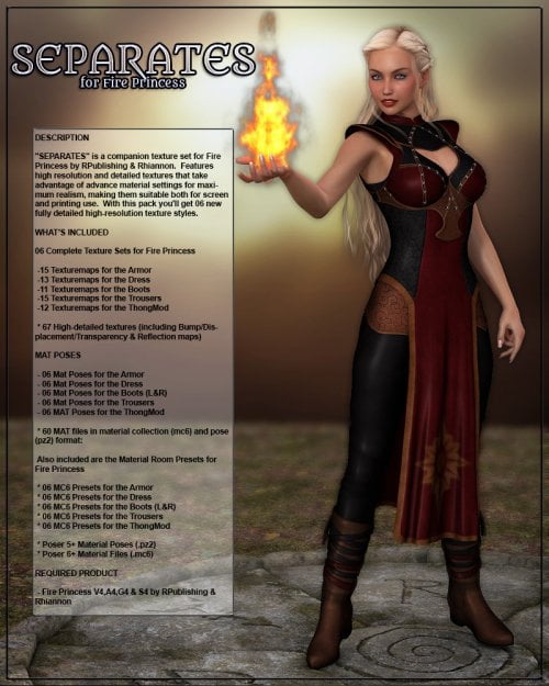 SEPARATES for Fire Princess