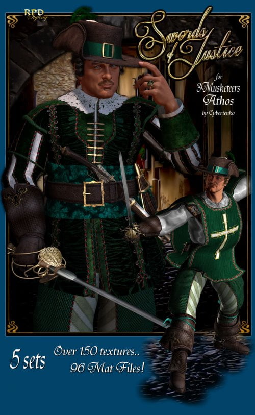 SWORDS of JUSTICE - 3Musketeers-Athos