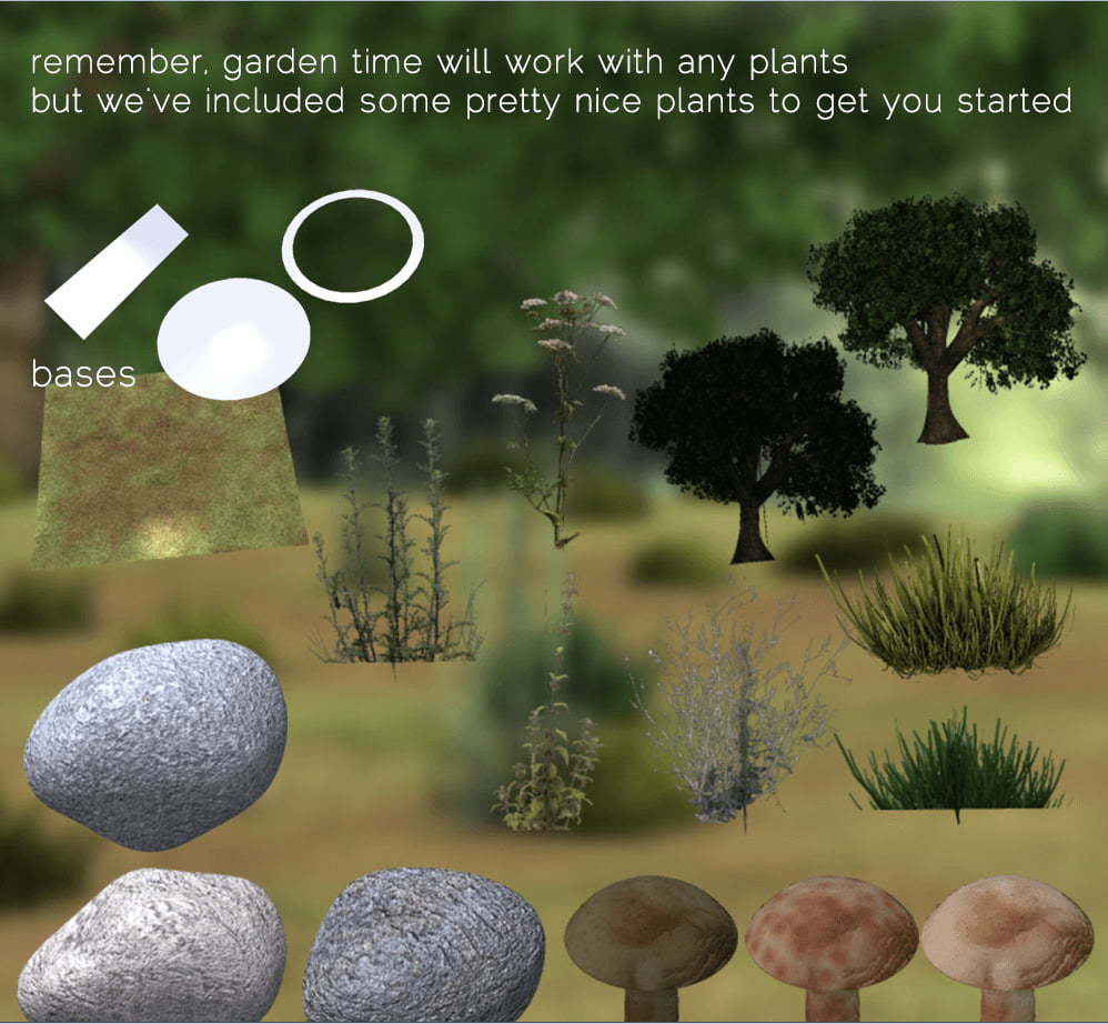 i13 f68 GARDENTIME Landscape Generator for Poser