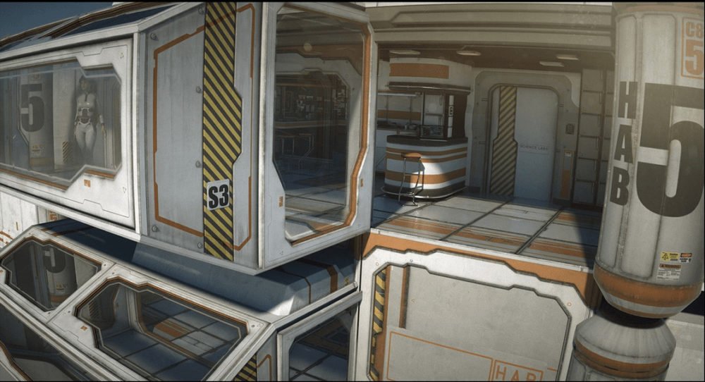 Sci Fi Crew Quarters