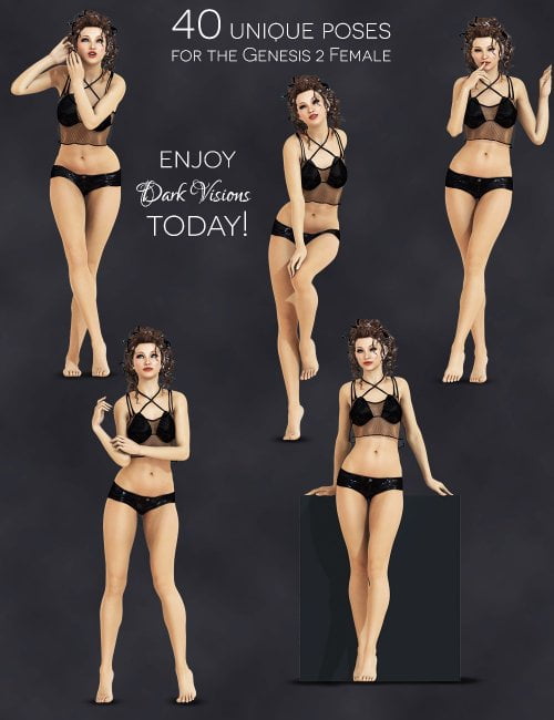 13 Dark Visions Poses