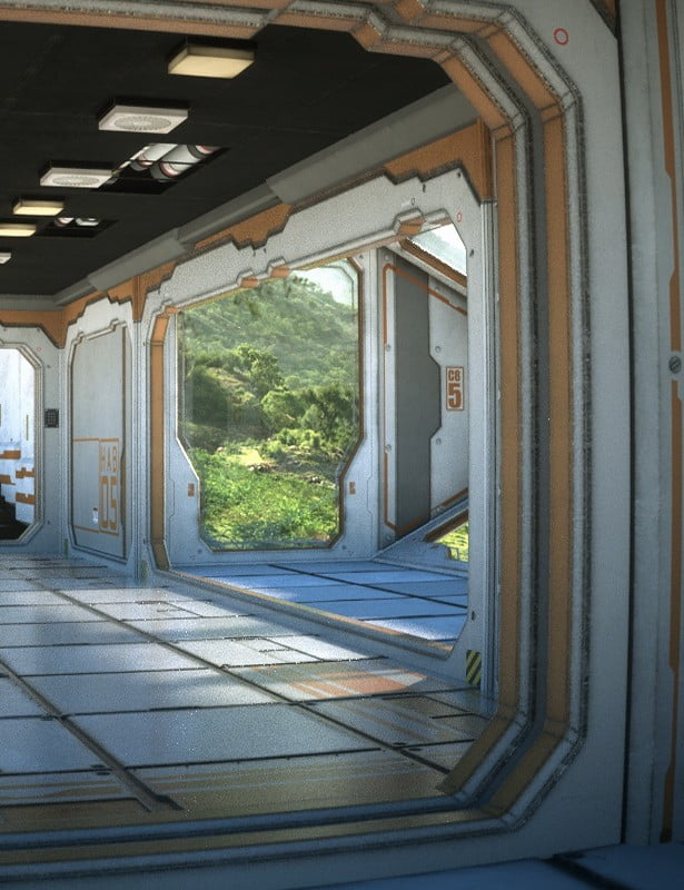 Sci Fi Crew Quarters