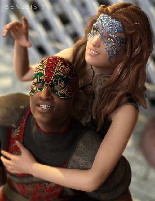 Morphing Face Mask Texture Pack 1