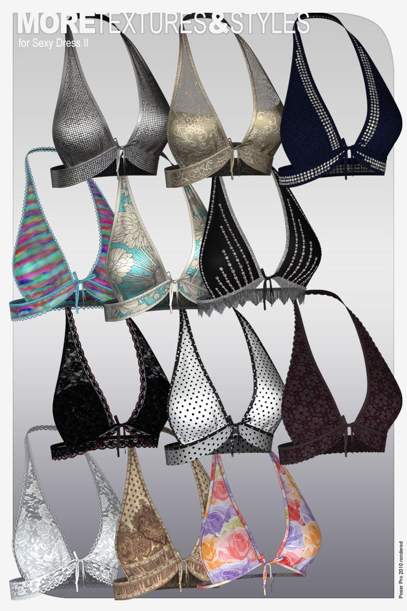 MORE Textures & Styles for Sexy Dress II