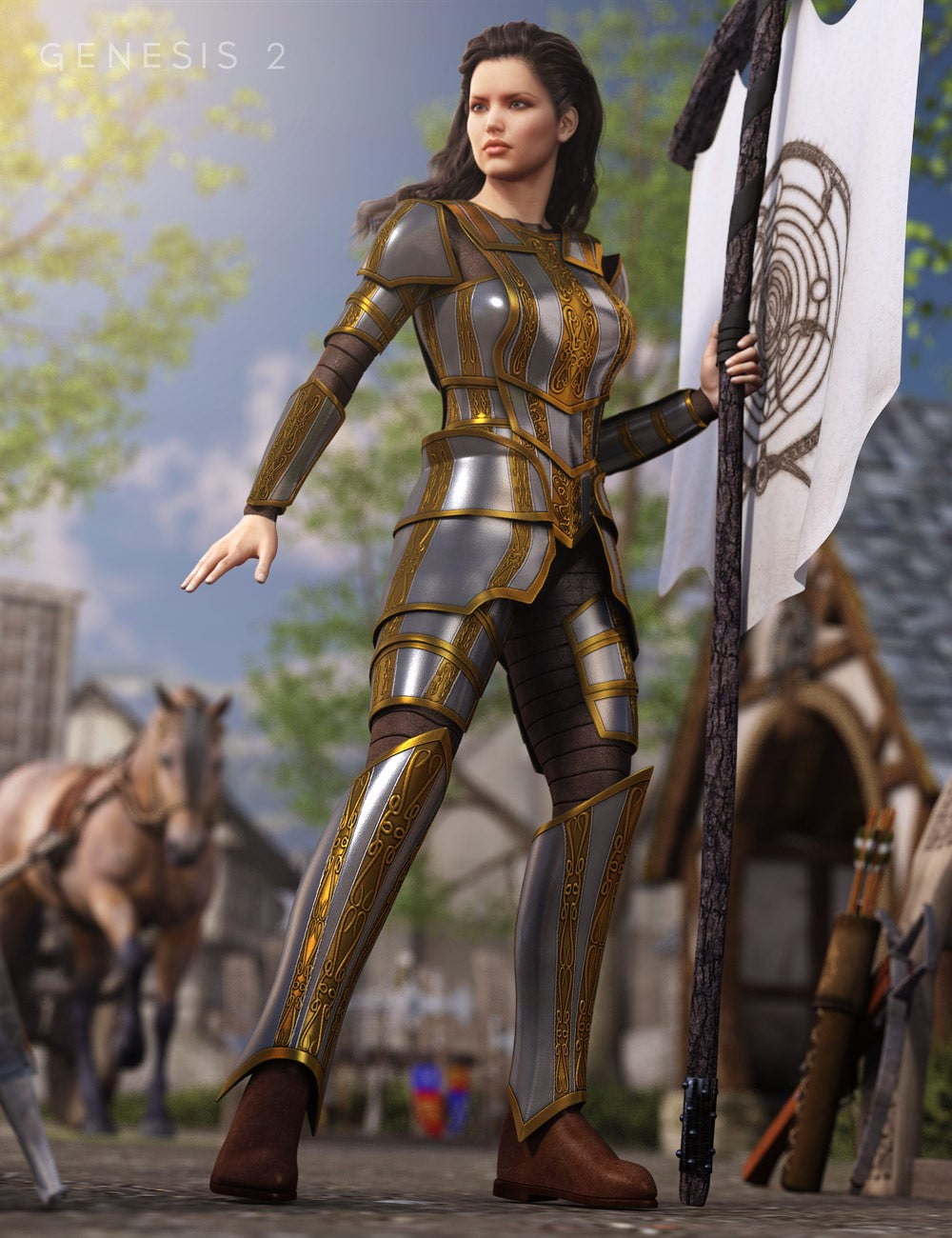 Mercenary Maid for Genesis 2 Female(s)