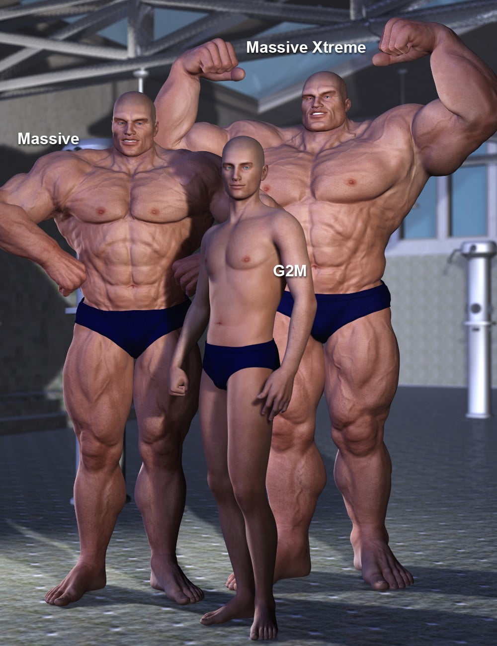 MASSIVE Morphs for Genesis 2 Male(s)