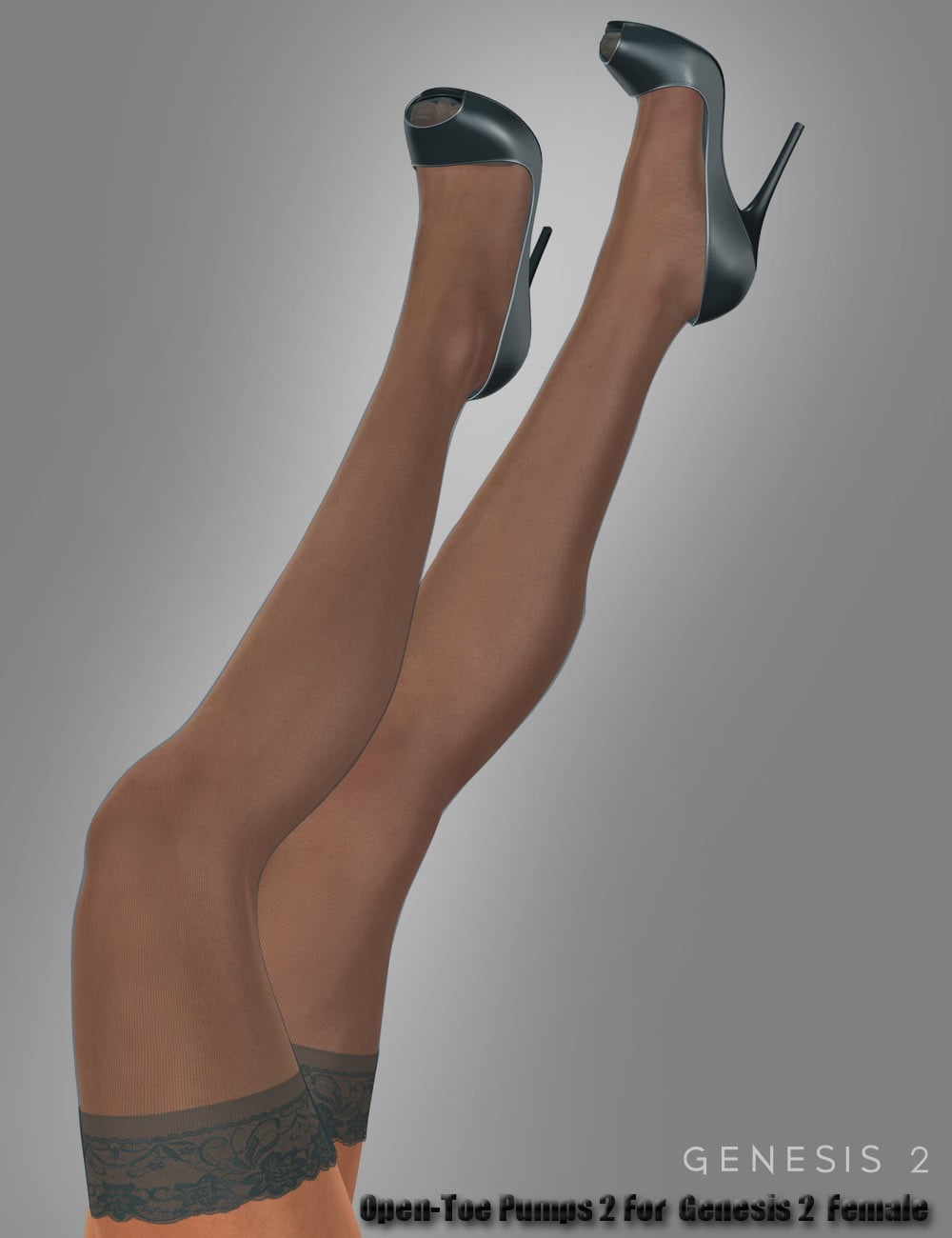 Open-Toe Pumps 2 For Genesis 2 Female(s)