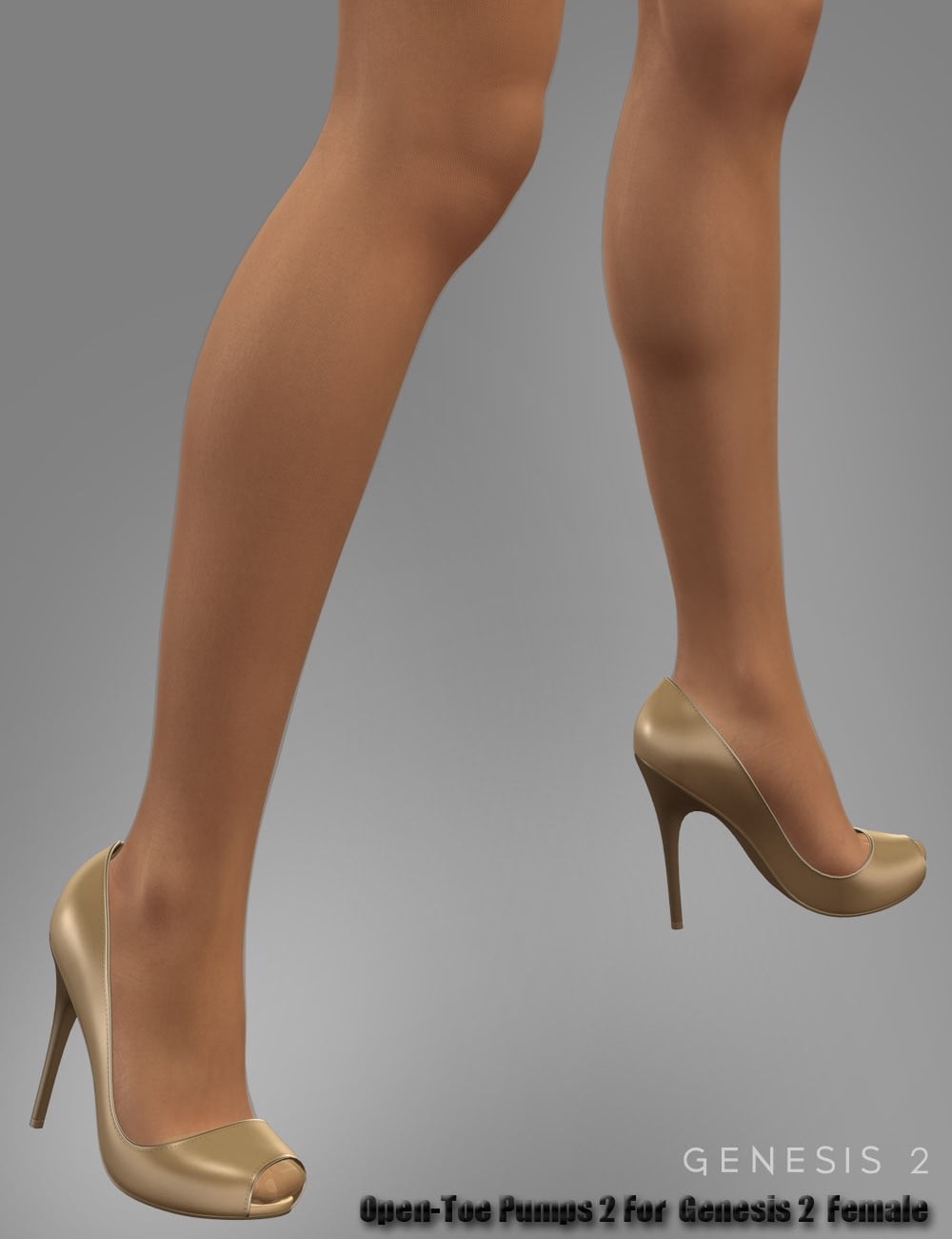 Open-Toe Pumps 2 For Genesis 2 Female(s)
