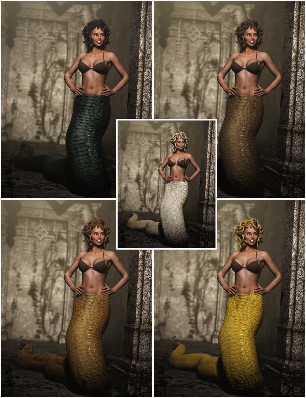 Medusa's Serpent Hair Expansion