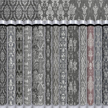Medieval Metallic Damask Fabrics Set-II