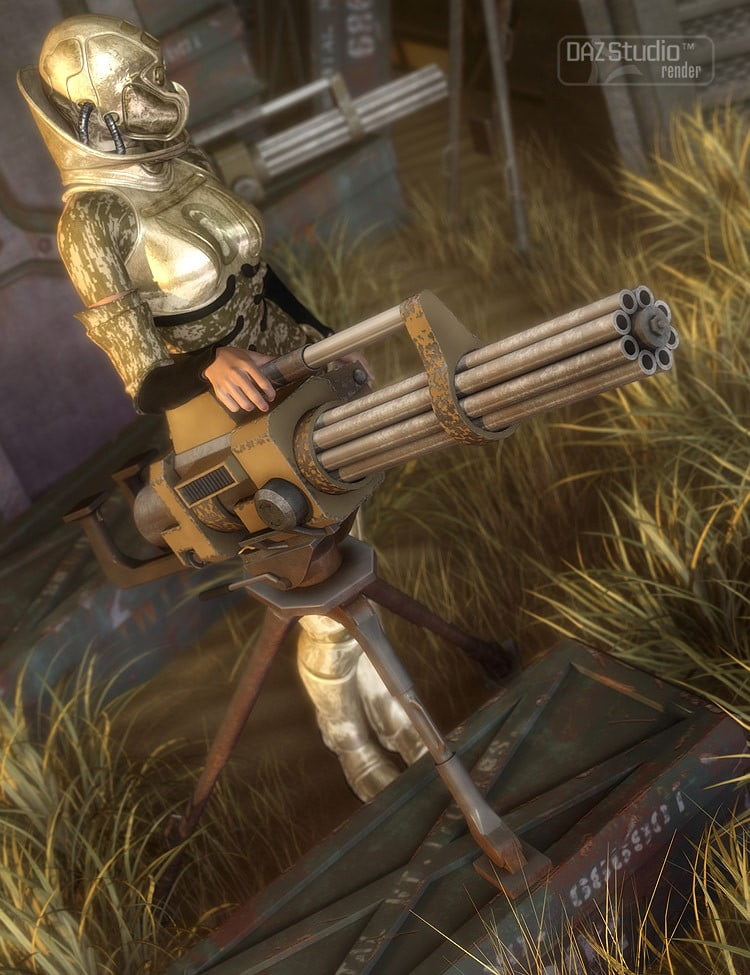 Big Guns SciFi Weapons