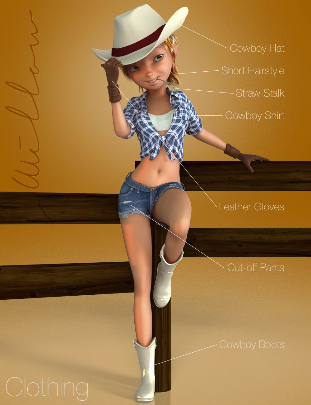 Willow for Genesis 2 Female(s)