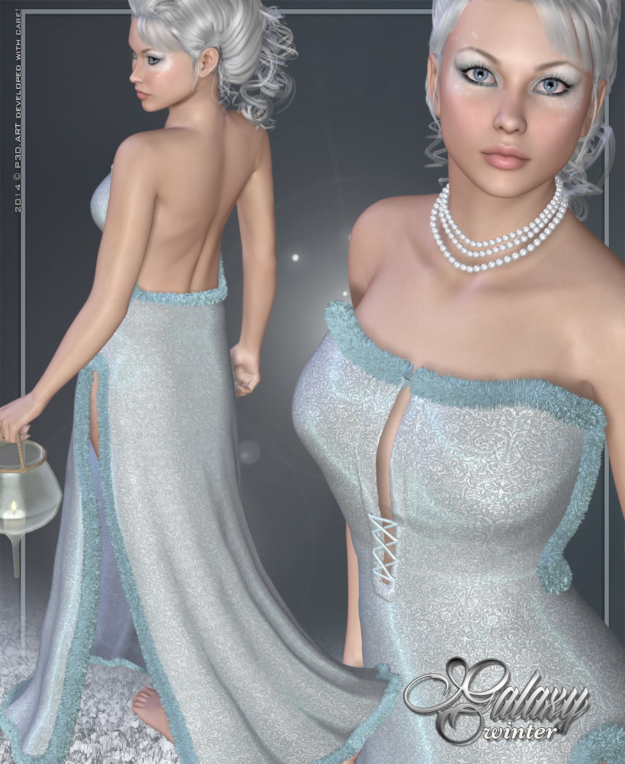 Winter Galaxy V4 Dress