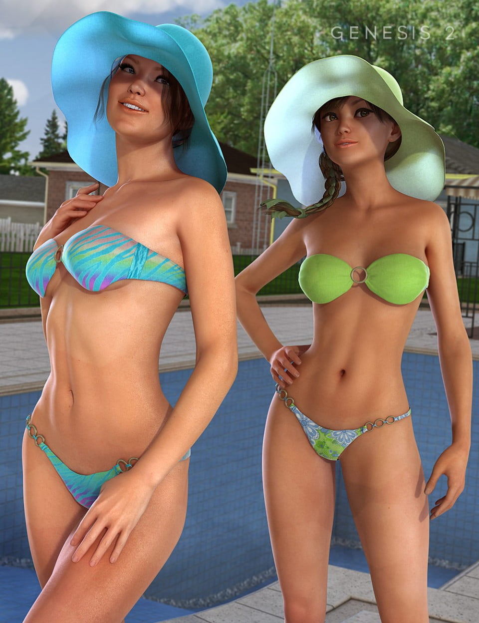 Ring Bikini Textures