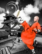 Mec4D Shaolin Monk Uniform for Genesis 2 Male(s)