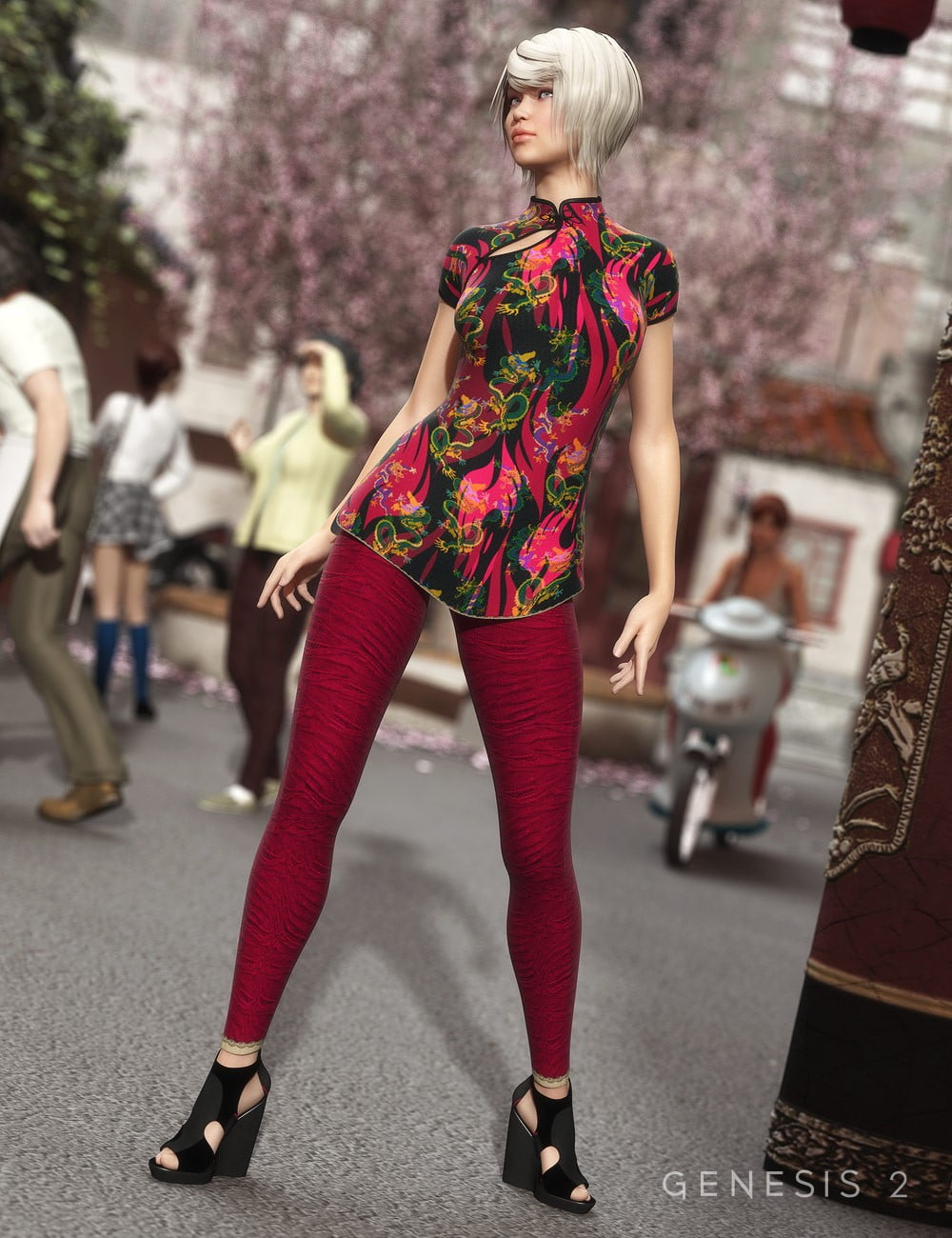 Tokyo Stroll Textures