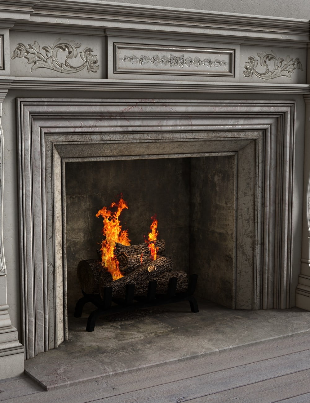 Simple Living - Fireplace