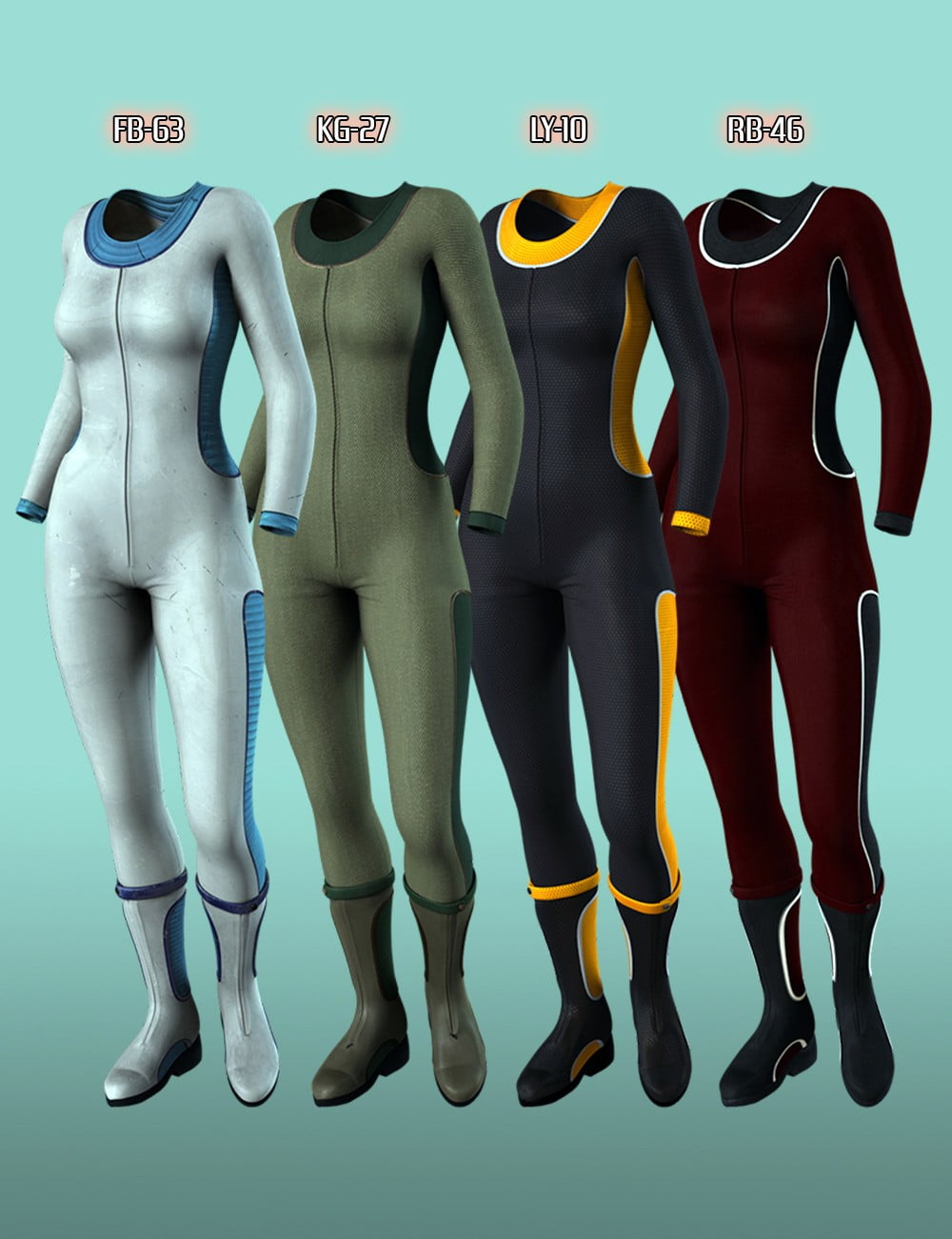 Galactic Force for Genesis 2 Female(s)