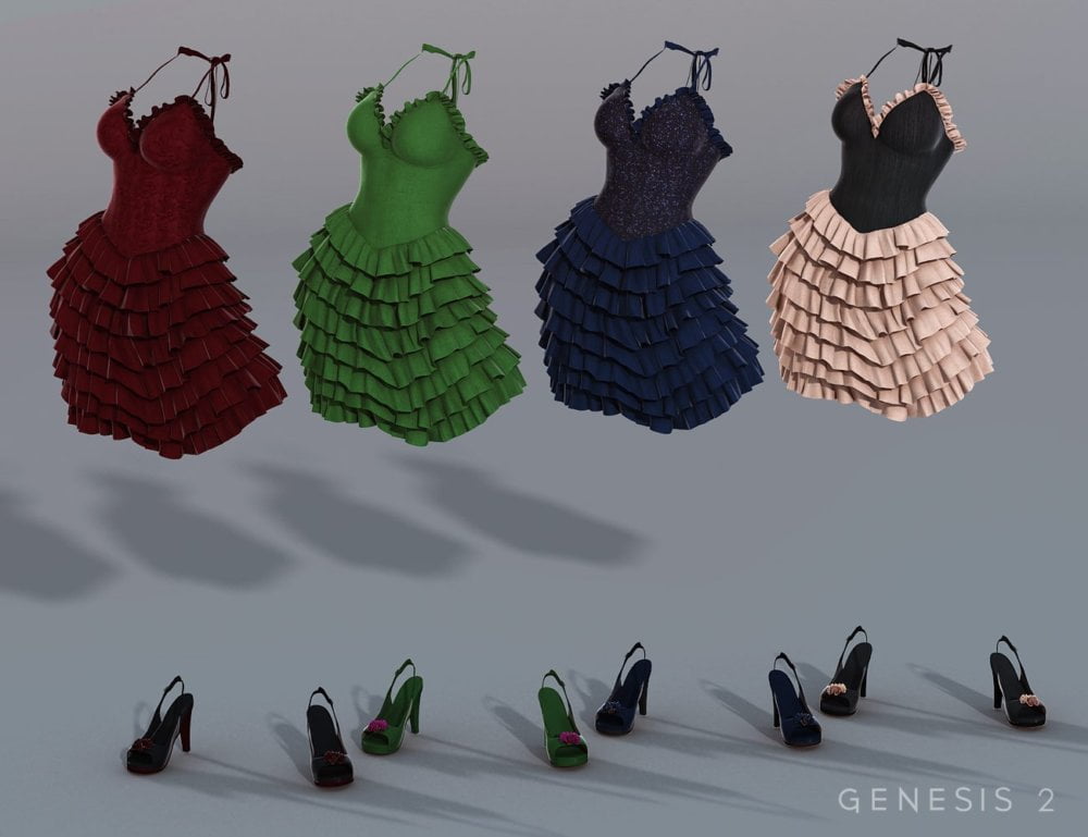 Jazzy Ruffles Textures