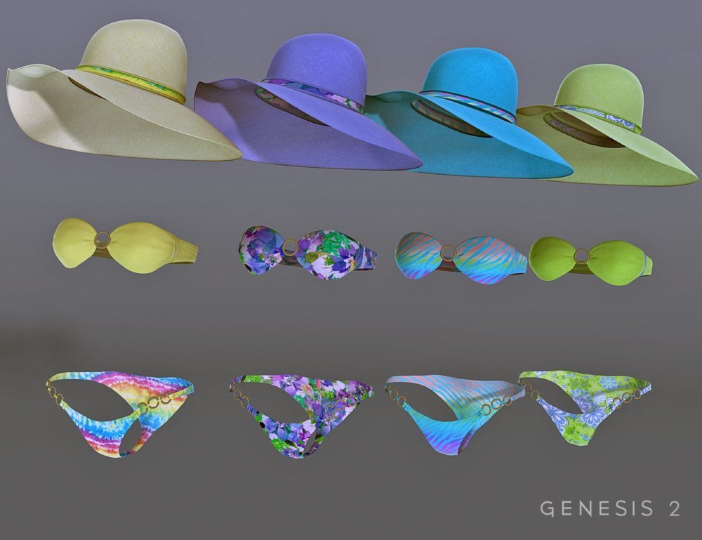 Ring Bikini Textures