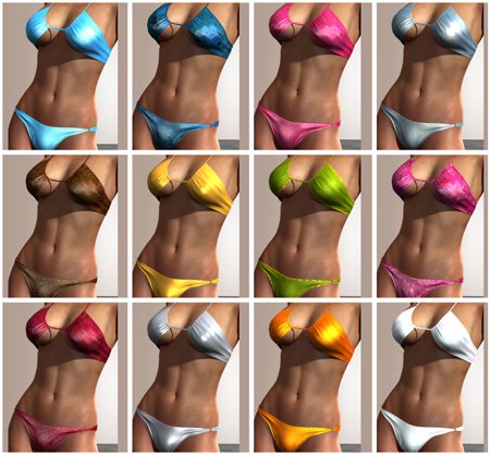 Line Up for U-Neck Bikini