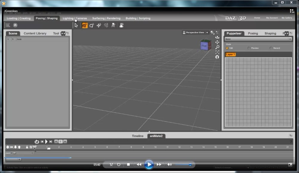 Learning DAZ Studio - Basics