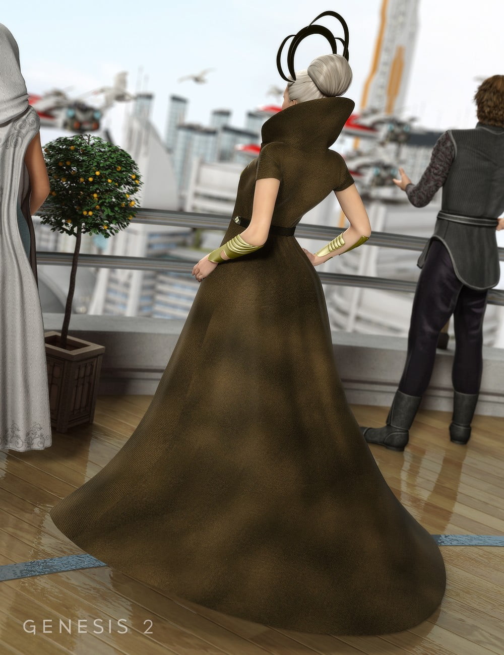 GIS Empress for Genesis 2 Female(s)