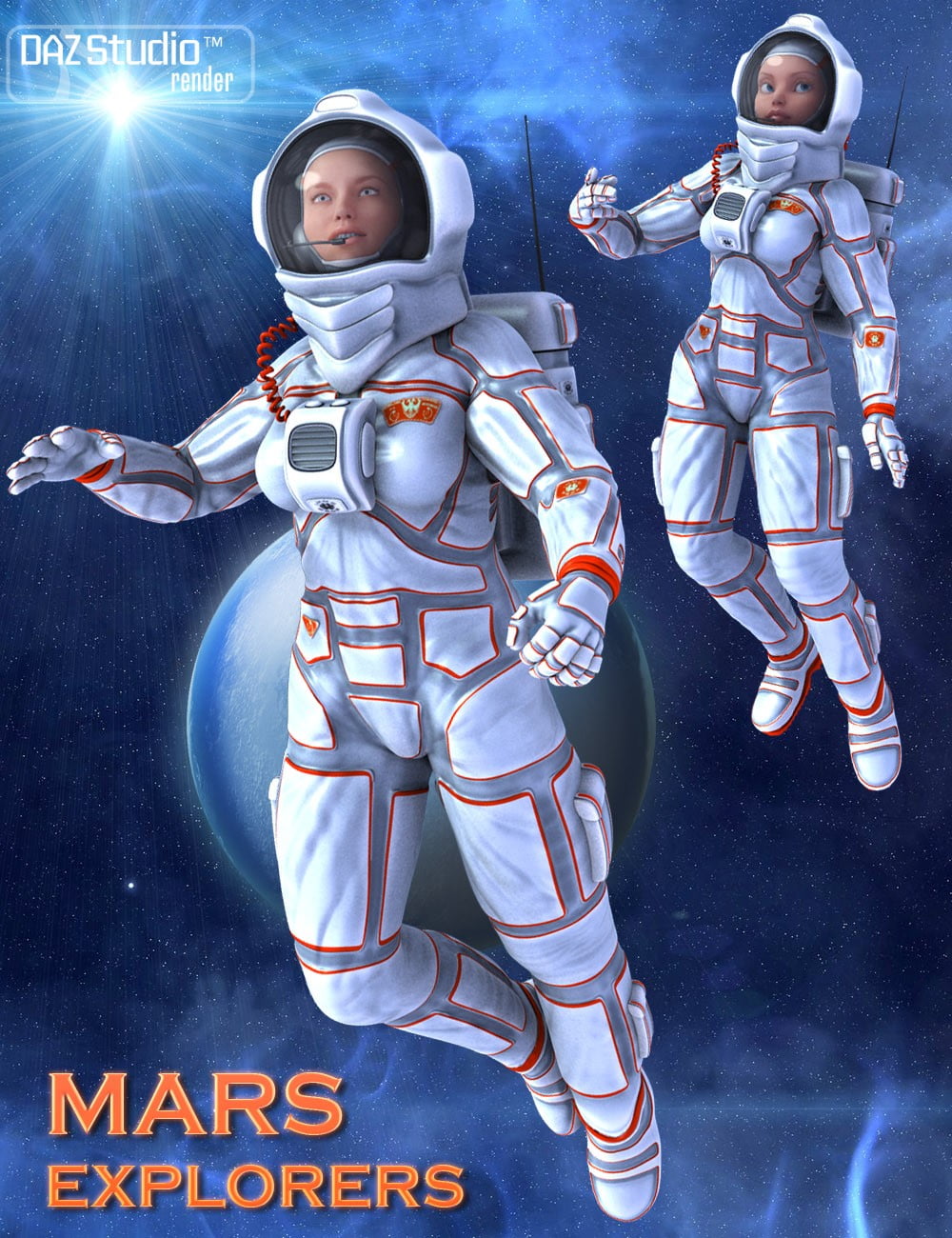 Mars Explorers for Genesis 2 Female(s)