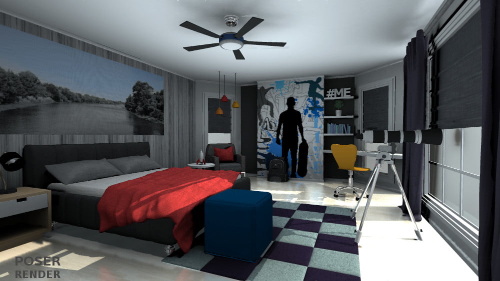 Teen Boys Bedroom