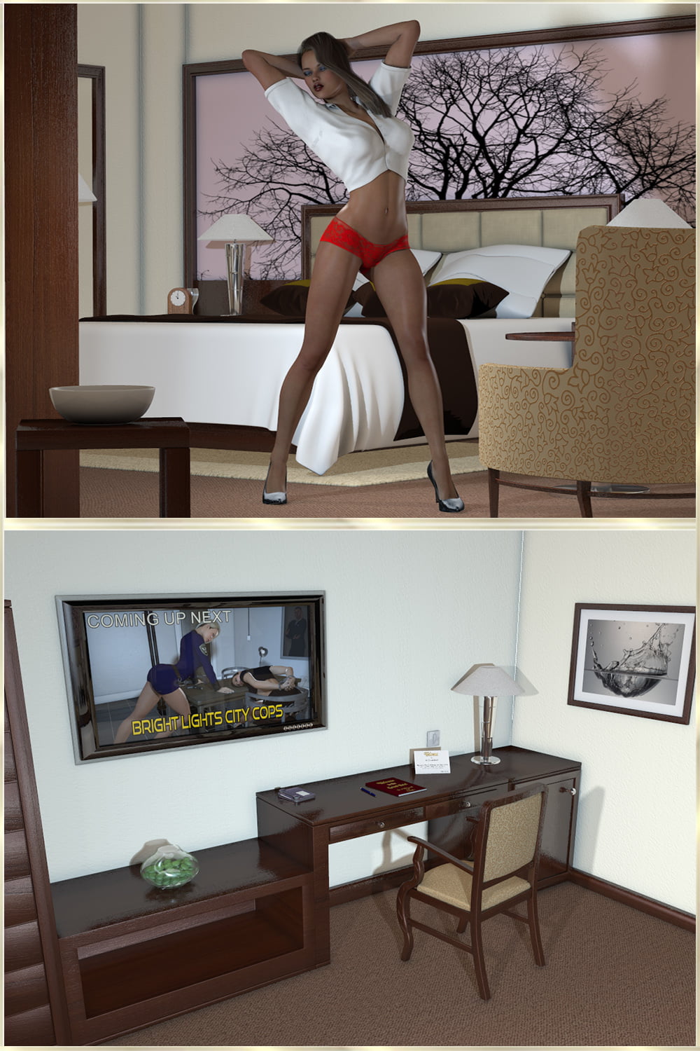 Z Grand Hotel Room + Poses