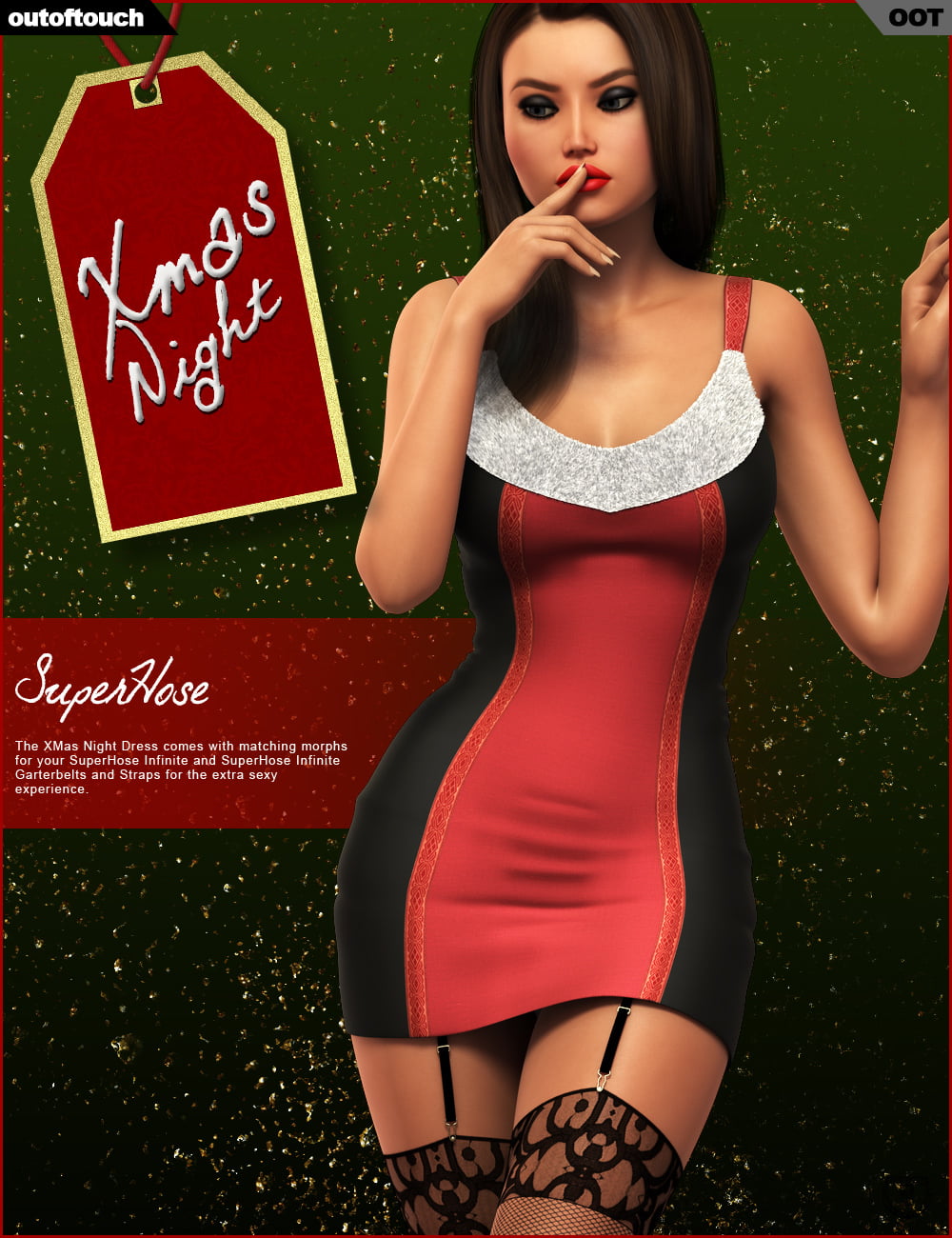 XMas Night for Genesis 2 Female(s)