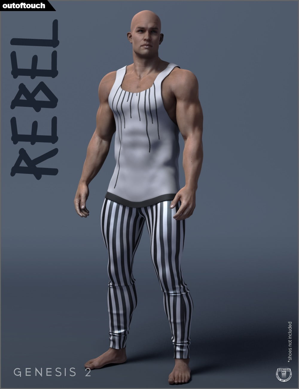 Rebel Outfit for Genesis 2 Male(s)