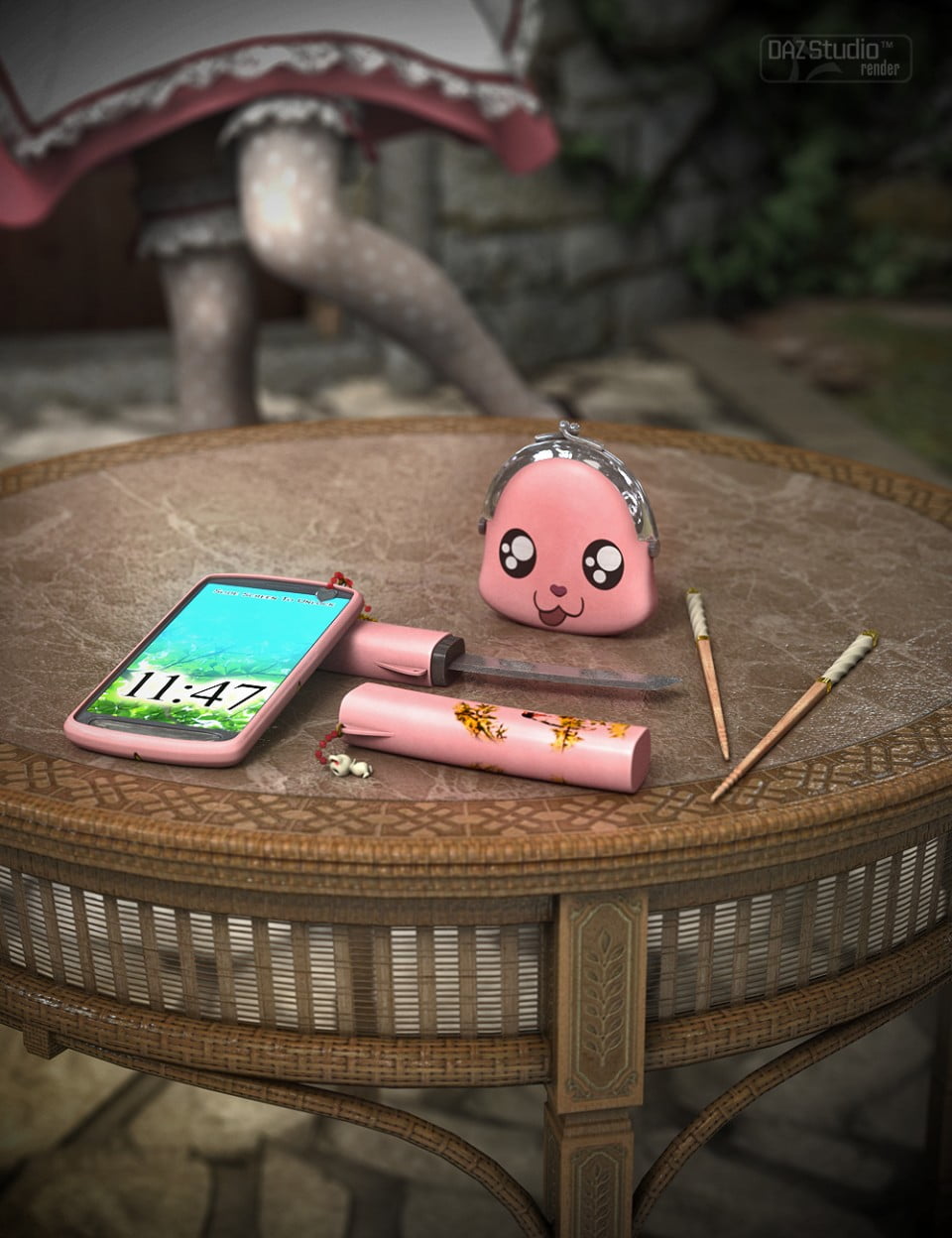 Anime Girl Accessories for Genesis 2 Female(s)