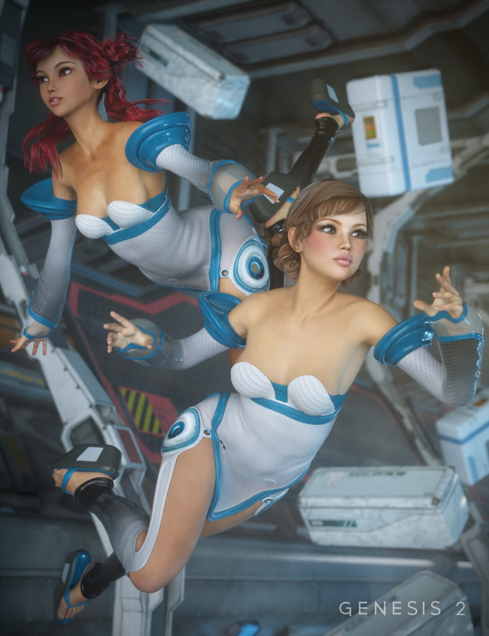 Shinjuku Outfit for Genesis 2 Female(s)