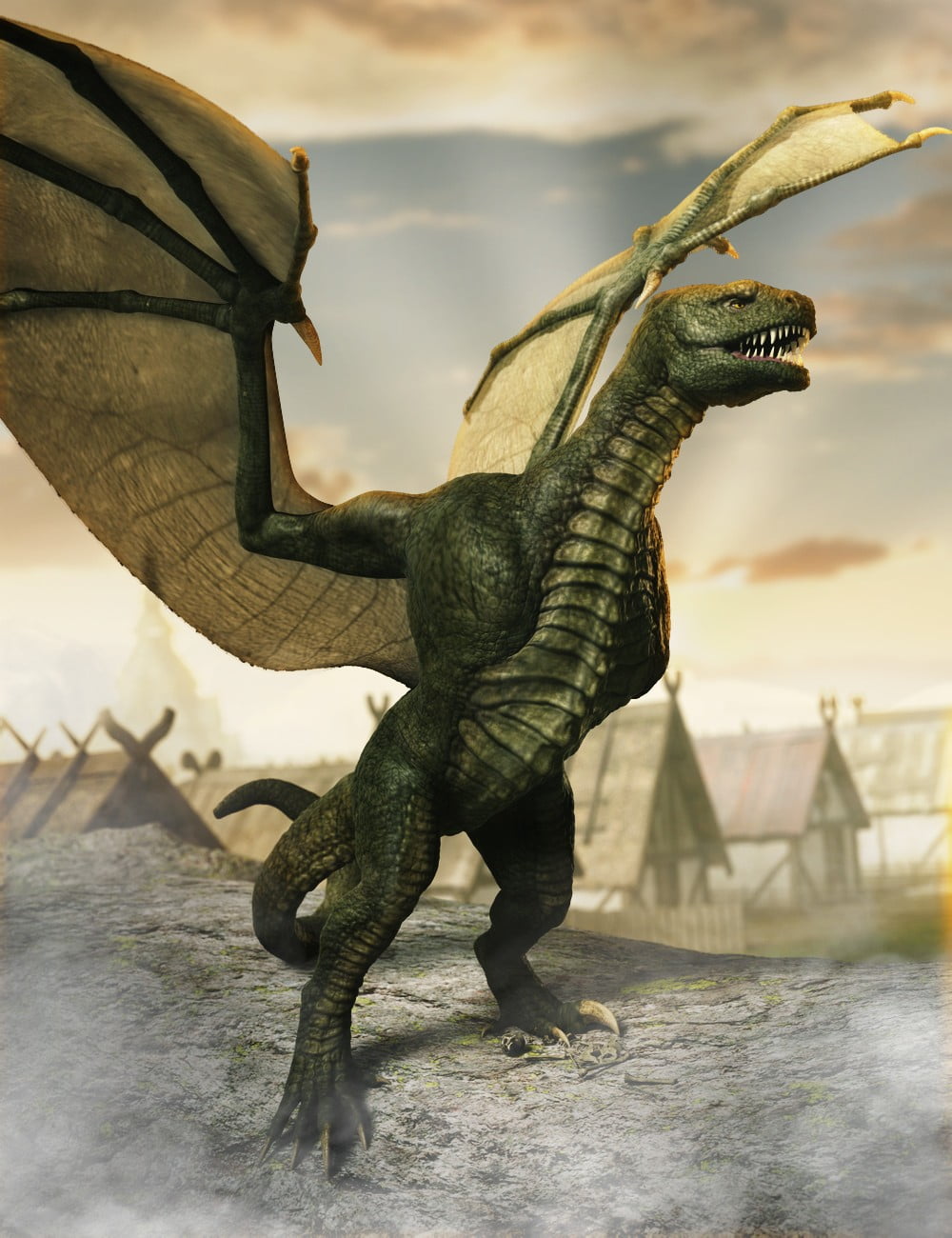 Wyverdreki - The Wyvern