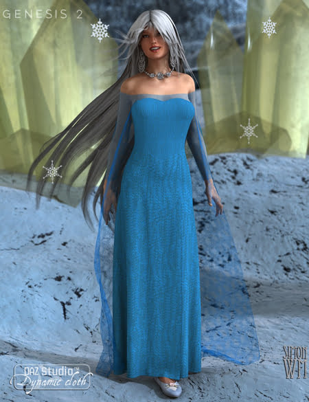 Fairy Queen: Dynamic Royal Dress