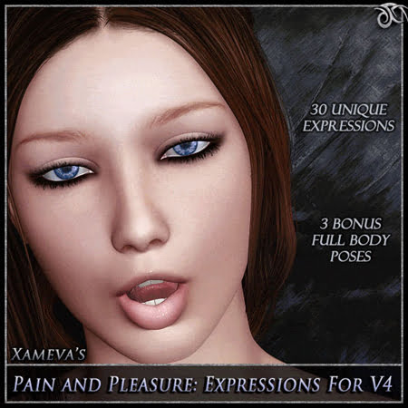 Xameva's Pain and Pleasure - Expressions for V4