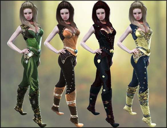 Leather Fantasy Armor Textures