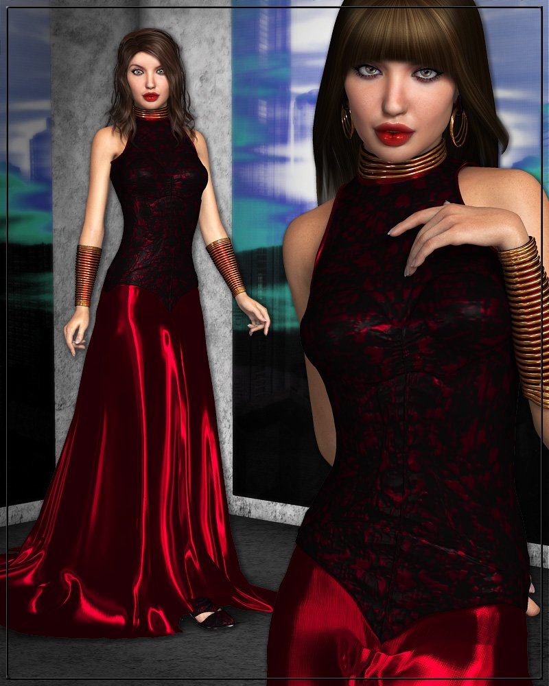 ATTRACTIVE for The Waterfall Dress