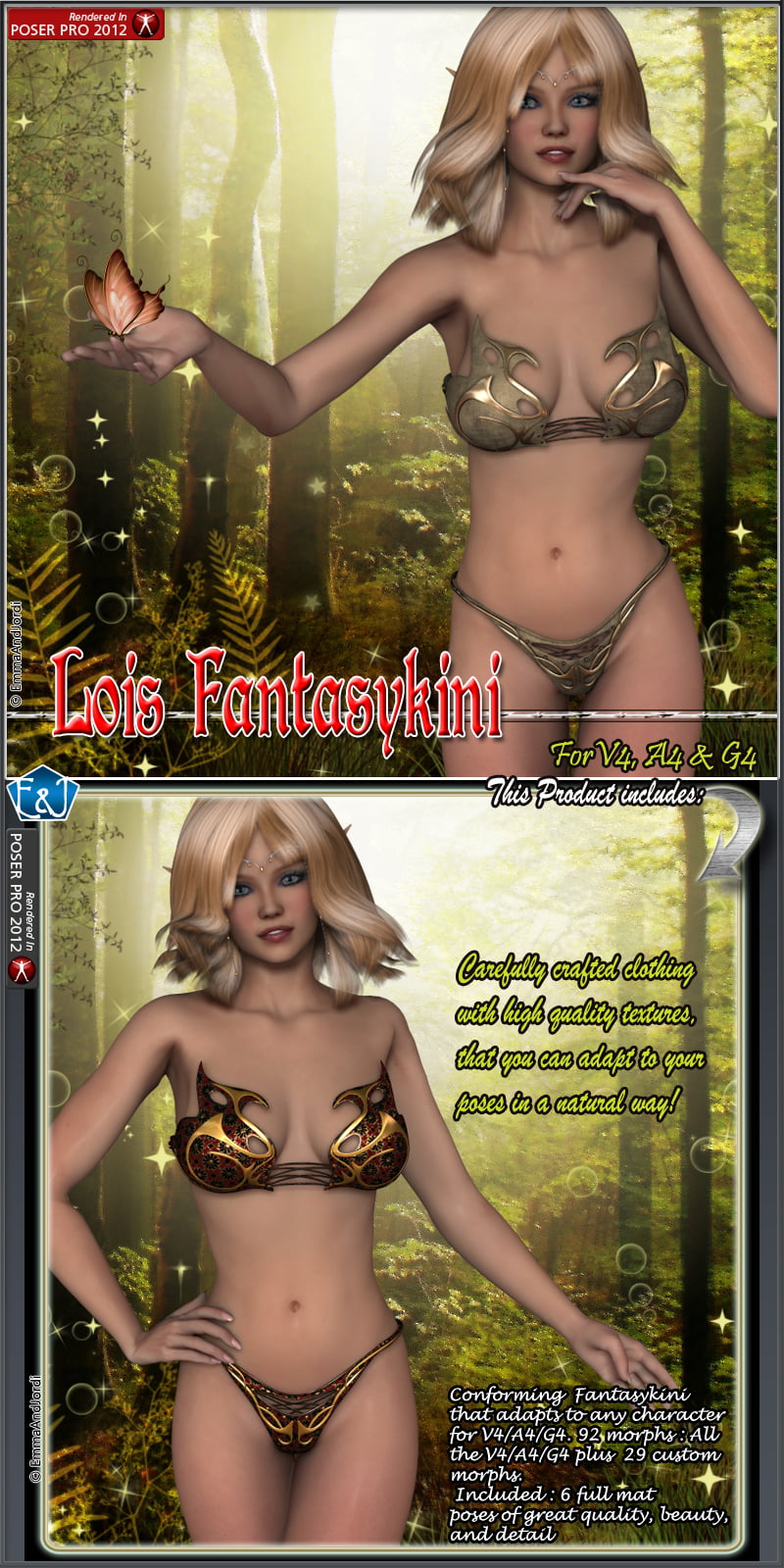 Lois Fantasykini For V4 A4 G4