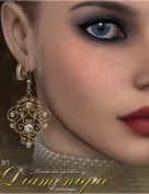 SV's Diamonique Earrings V4