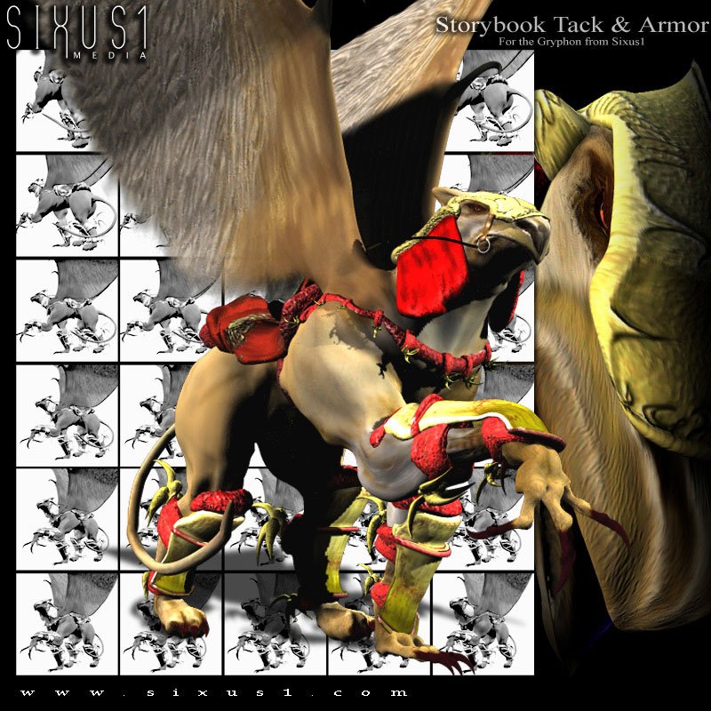 Storybook Tack and Armour for the Gryphon