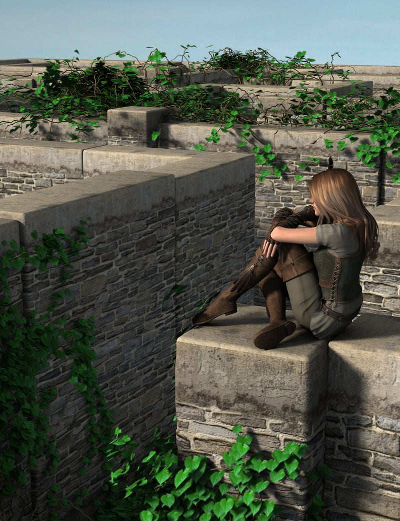 Through A Simple Maze