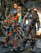 Space Hunter Outfit Textures