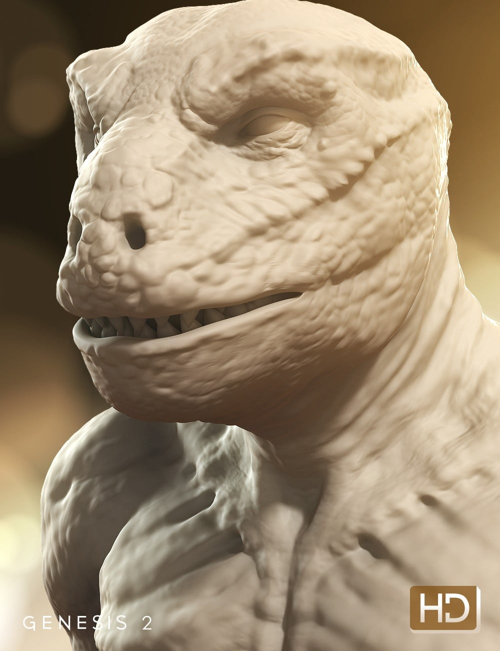 Reptilian 6 HD for Genesis 2 Male(s)