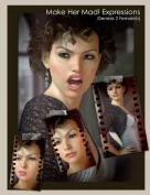 Make Her Mad Expressions for Genesis 2 Female(s)
